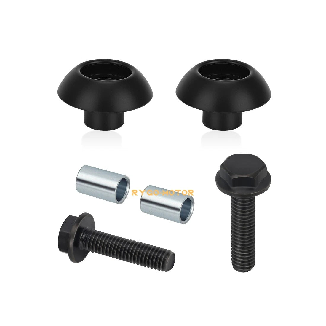 Handle Bar End Guards w/Bolts Kit for Honda Rincon 650 680 (2003–2014)