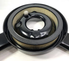 Dual Snorkel Air Cleaner Black Lid Replacement for 1970–1972 Chevy Camaro