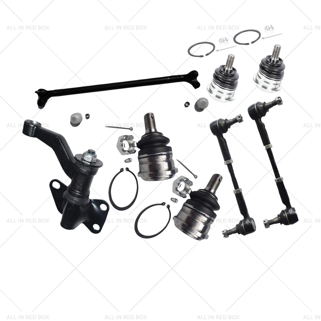 Set of 4 Ball Joints, Idler Arm, Centre Rod, Tie Rod Ends for Navara 4X4 D22 (1997–2016)