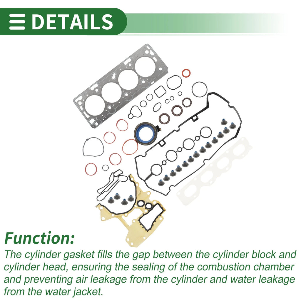 Set of 1 Cylinder Head Gasket for Chevy Cruze Sonic (2012–2017) No.HGS345