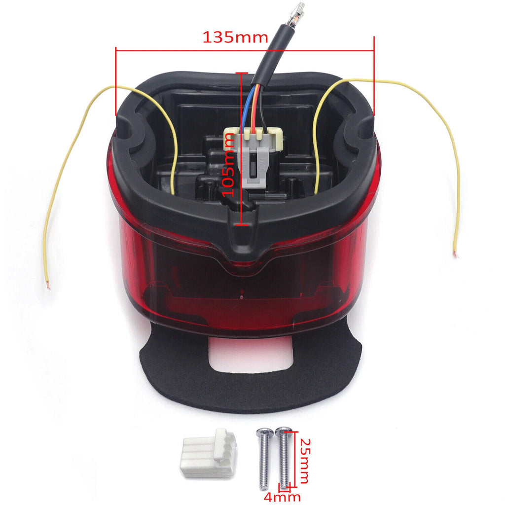 Layback LED Taillight for Harley Softail Electra Dyna Sportster (2018–2023)