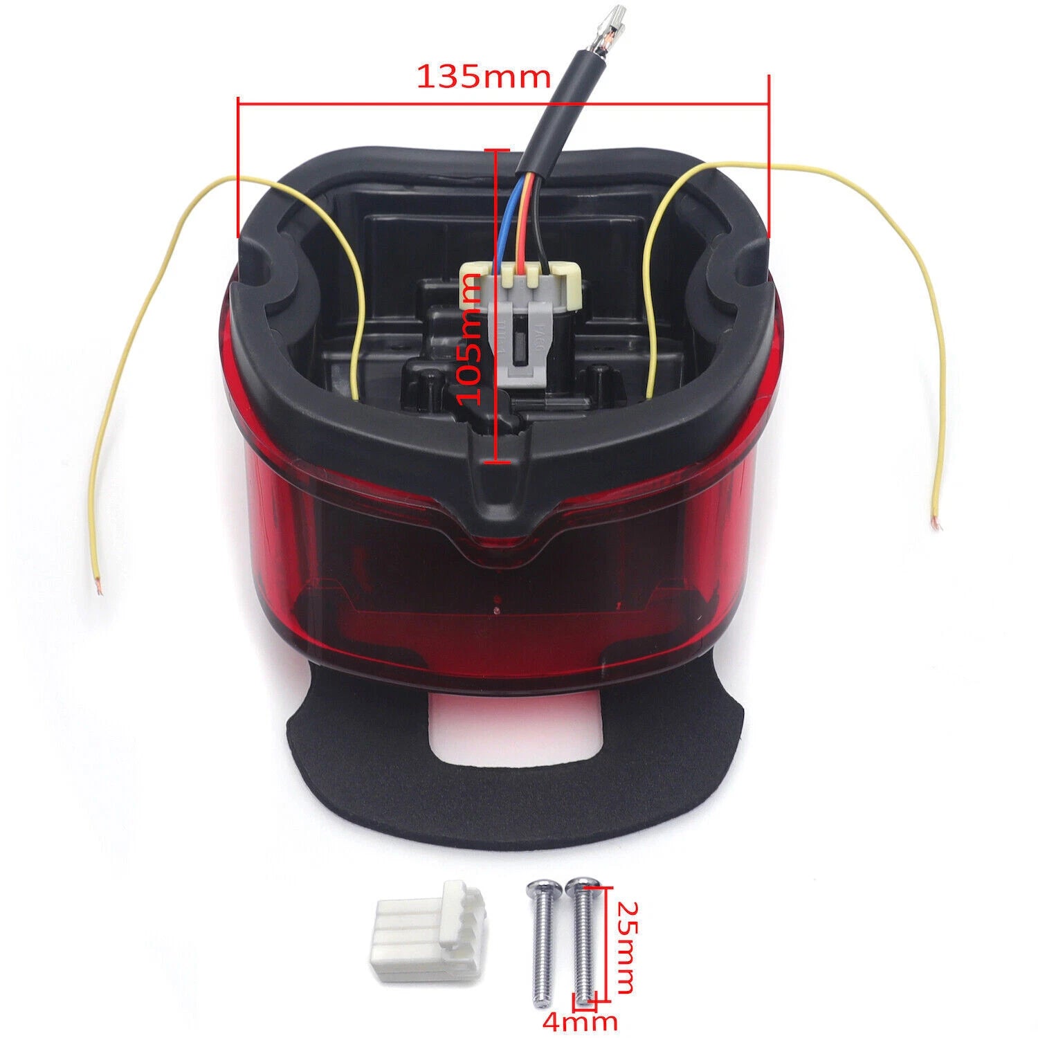 Layback LED Taillight for Harley Softail Electra Dyna Sportster (2018–2023)