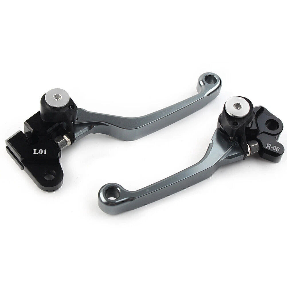 Titanium Pivot Brake Clutch Levers for Honda CRF125R/150R/250R (1997–2021)