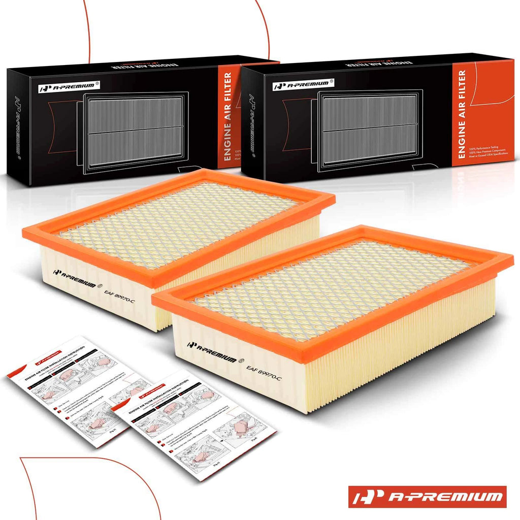 2X Engine Air Filter for Ford Escape (2001–2012) Taurus (2000–2007)