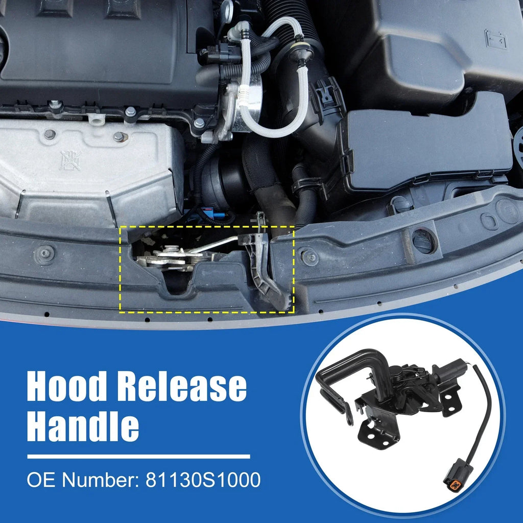 Hood Latch Assembly for Hyundai Santa FE (2019-2023)