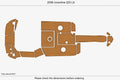 EVA Foam Teak Deck Pads for Crownline 220 LS (2006)