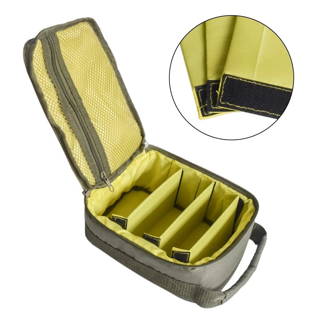 Fishing Reel Storage Bag for Bait Casting Reels (9x5, 75x4, 25 Inches)