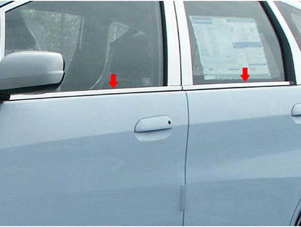 4pc. Luxury FX Chrome Window Sill Trim for 2009-2013 Honda Fit
