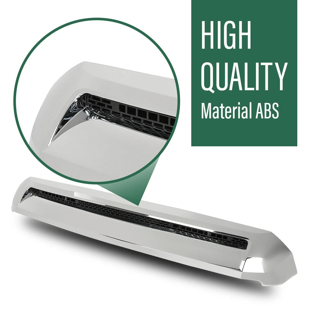 Front Upper Hood Bulge Molding Grille Trim for Toyota Tundra (2014–2021)