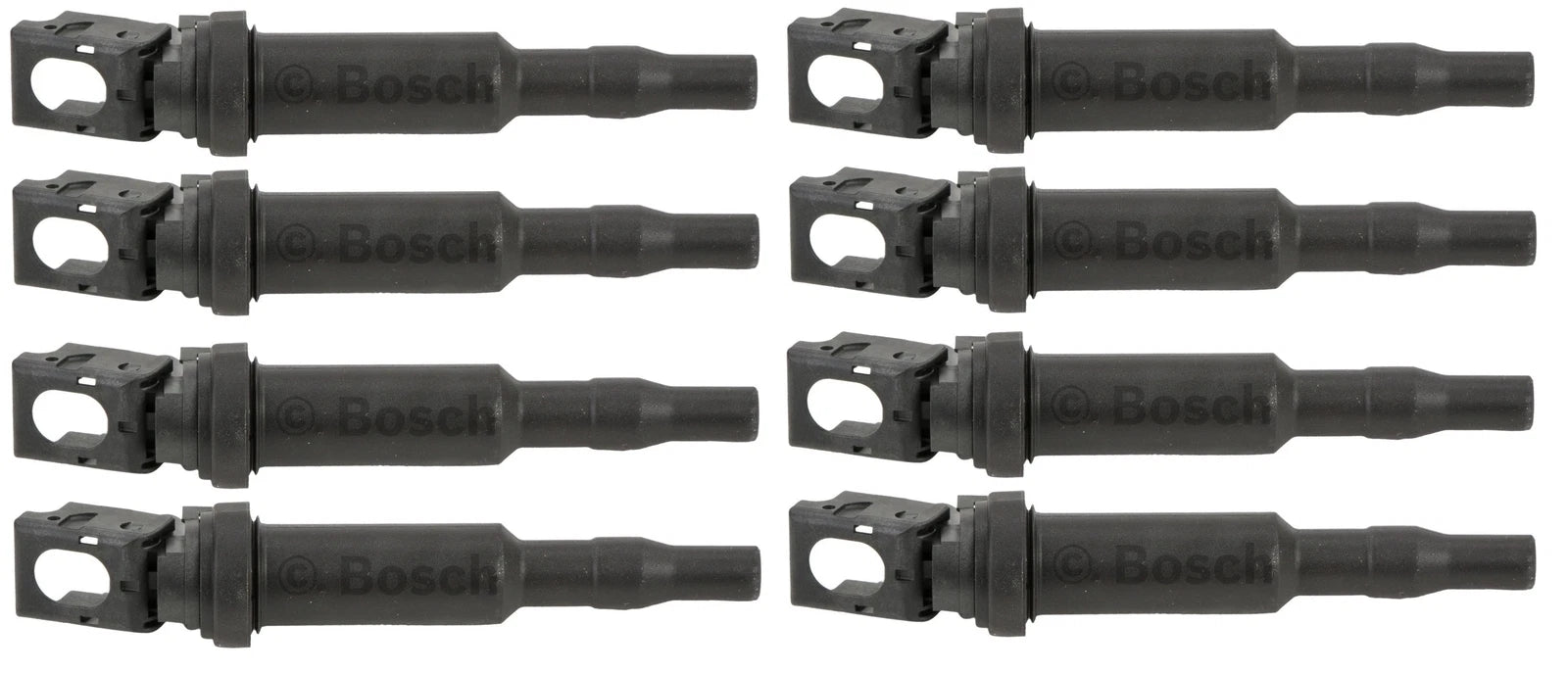 Set of 8 Ignition Coils with Spark Plug Connector for BMW F01 F02 F06 (2010–2017)