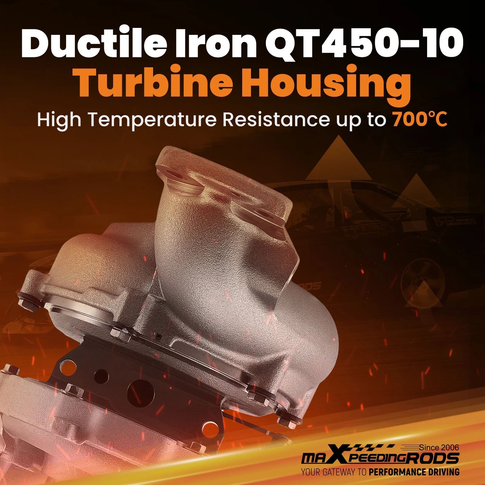 Turbocharger for Mercedes-Benz GL320 (2007–2010) OM642 3.0L Diesel