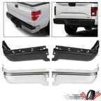Rear Step Bumper End Face Bar for Ford F150 (2009–2014)