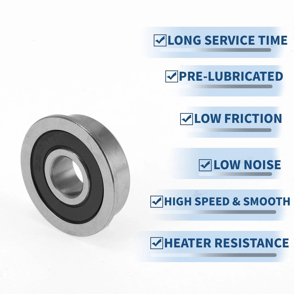 F608-2RS Deep Groove Ball Bearing for Scooter Skateboard Wheel (8x22x7mm)