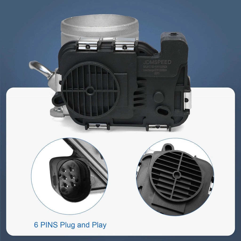 Throttle Body with TPS for VW Jetta Beetle Golf Passat (2008–2014)