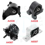 Set of 4 Engine Motor Mounts for Acura RSX (2002–2006)