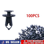 100x Bumper Clips Retainer for Auto Car (8mm)