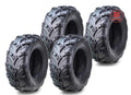 Set of 4 ATV UTV Tires 25x8-12 8PR WANDA for Yamaha Kodiak 700 (2017–2018)