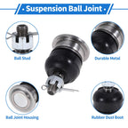 Set of 4 Front Upper & Lower Ball Joints for Honda Accord (1998–2002) No.K90336