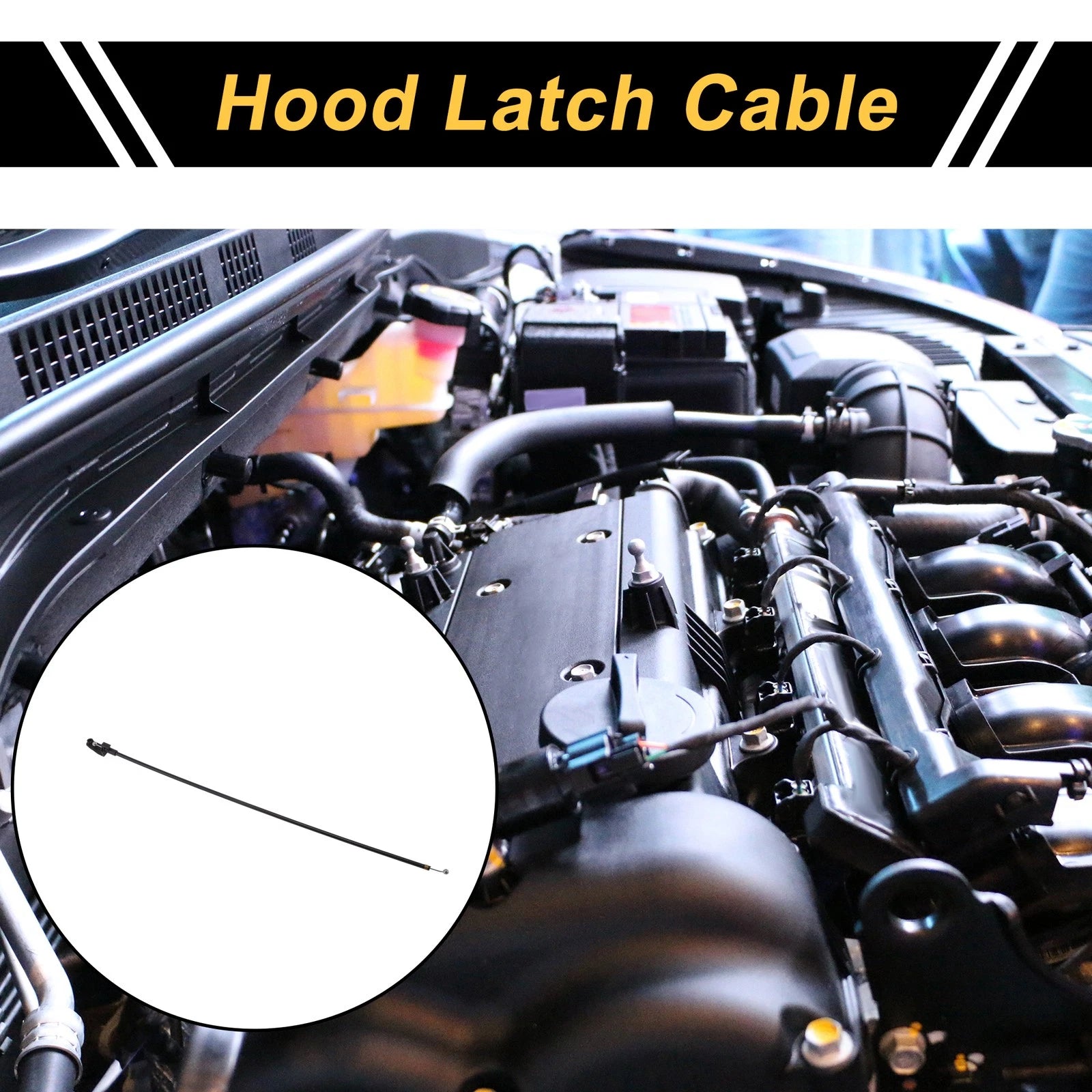 Hood Release Cable No. 4L1823531 for Audi Q7 (2007–2015)