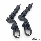 Chrome 2.5" Short Foot Peg Kit for CVO Limited FLHTKSE (2014–2022)