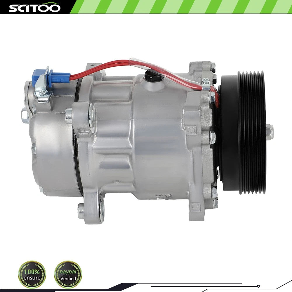 A/C Compressor w/Clutch for Volkswagen Golf Jetta Cabrio (1993–1998)