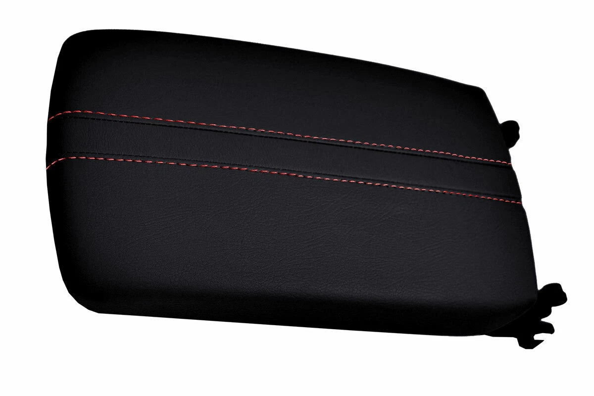 Console Lid Armrest Cover for Chevrolet Blazer (2019–2023) Red Stitch