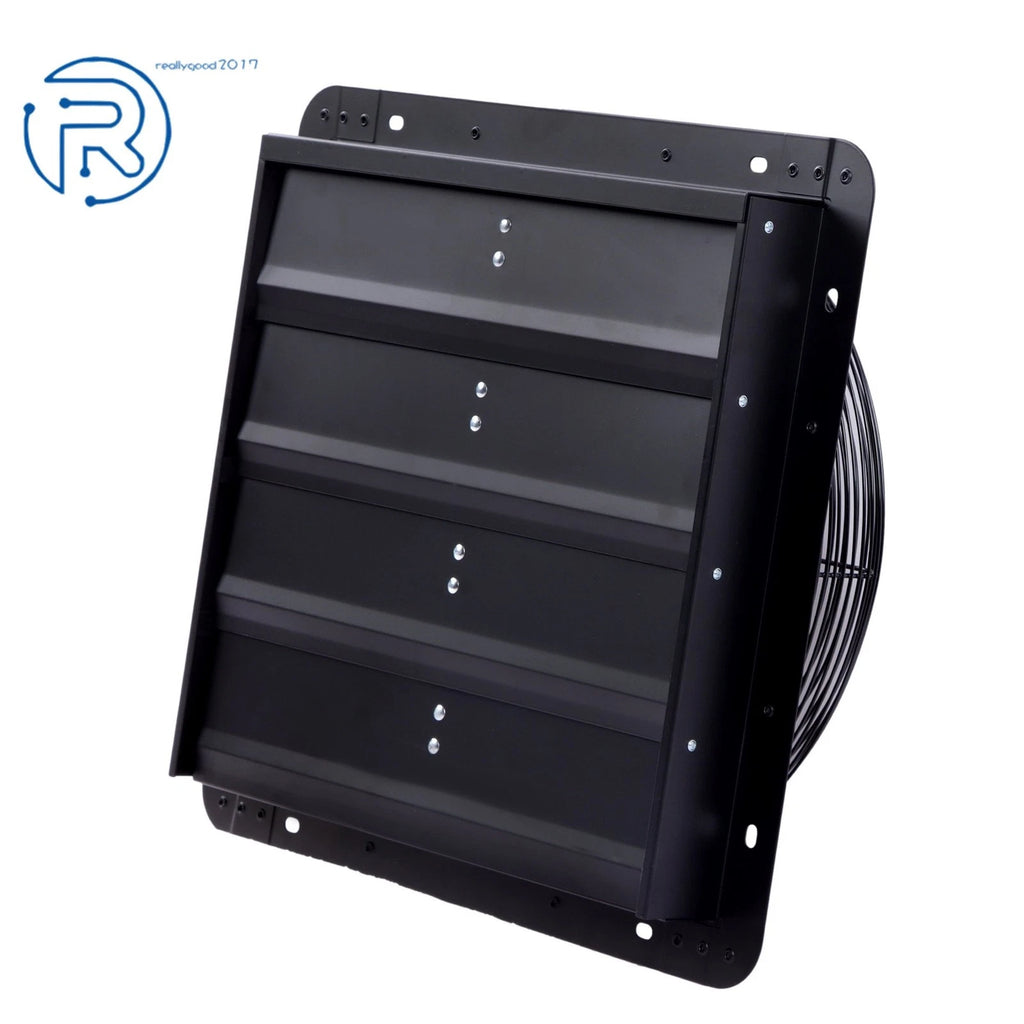 16" Wall-Mount Exhaust Fan for Attic Ventilation