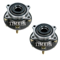 Set of 2 Front Timken Wheel Bearing and Hub Assemblies for Hyundai Kia (AWD)
