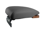 Leather Console Lid Pull Over Cover for Kia Amanti (2004–2006) Gray
