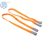 2X 2"×7FT Heavy Duty Lift Sling Straps, 18800 lb Capacity