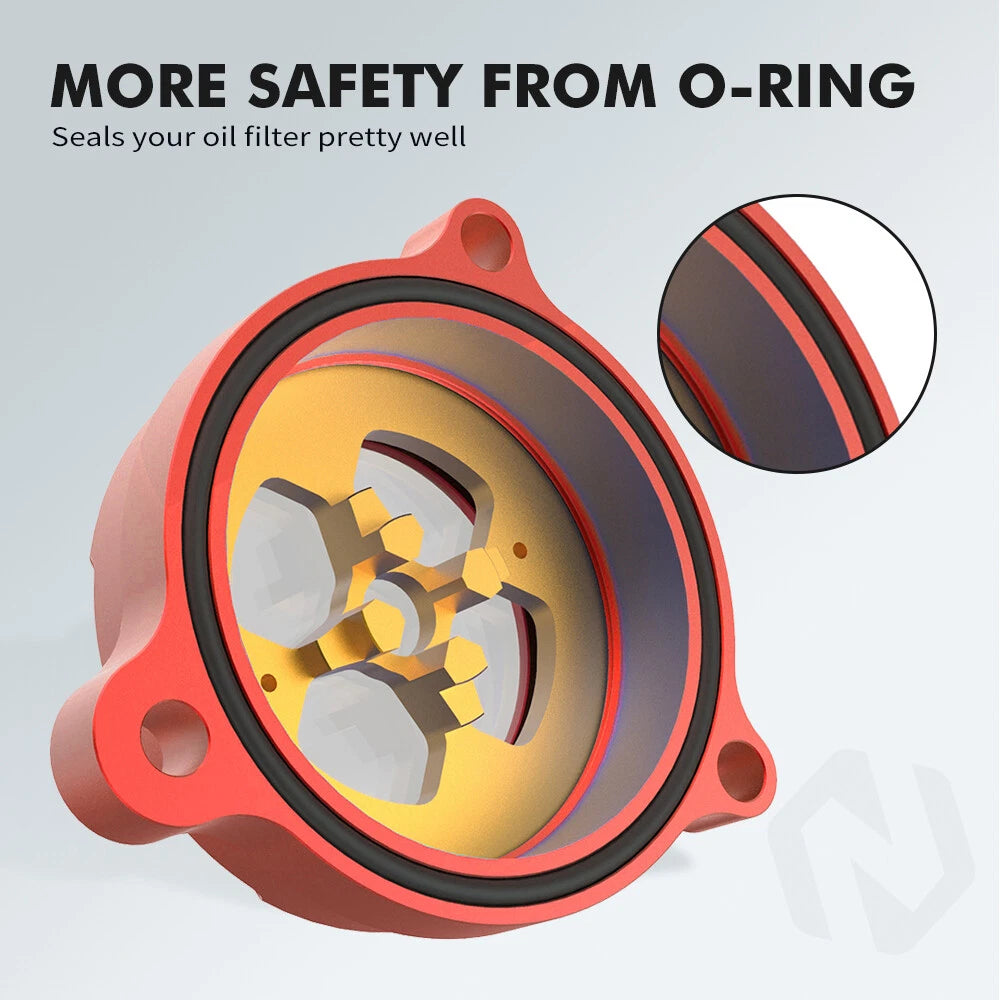Engine Oil Filter Cap Cover for Yamaha Raptor 700R YFM700R (2009–2026)