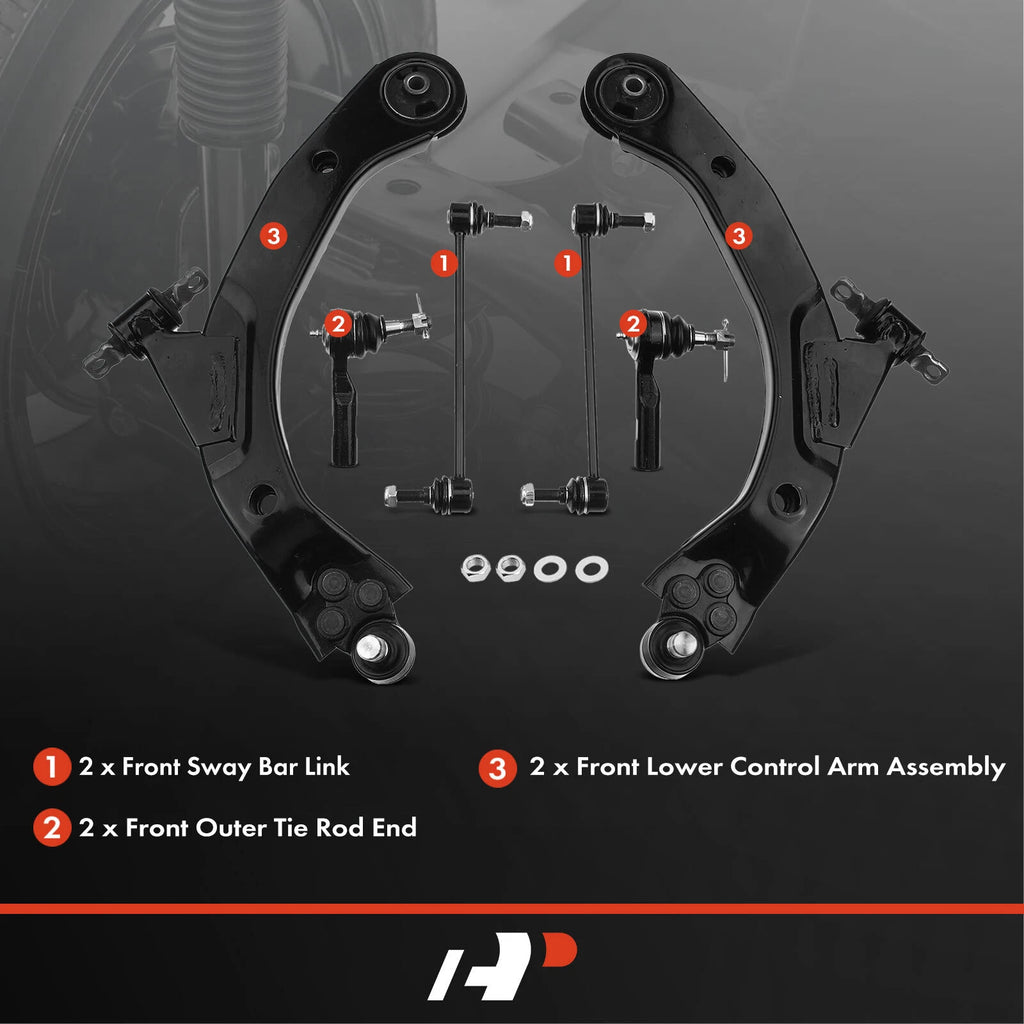 6X Front Control Arm with Ball Joint for Chevy HHR Cobalt (2008-2010)