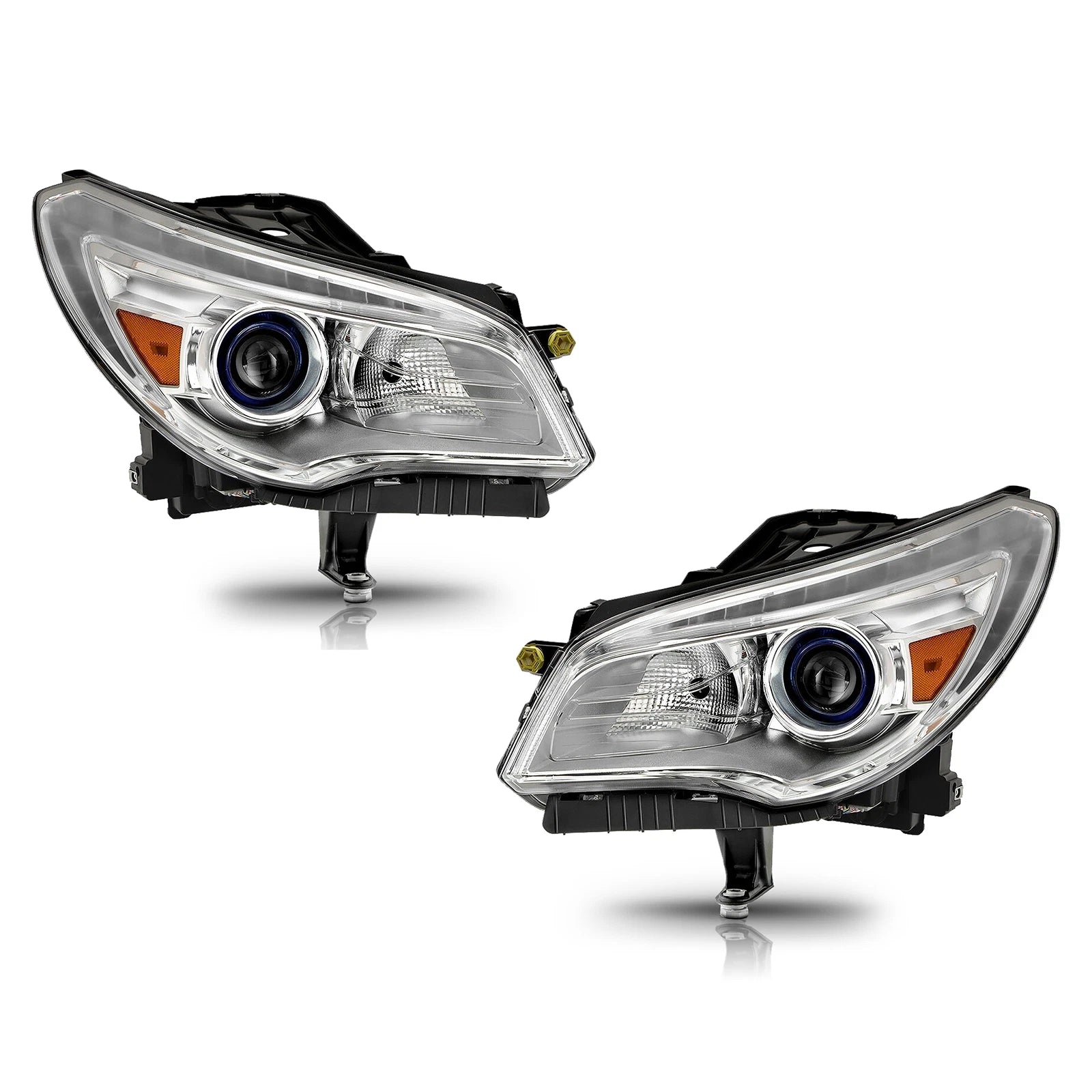 HID/Xenon Headlight Pair for Buick Enclave (2013–2017) AFS w/o Bulb