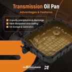 Trans Oil Pan Assembly for Hyundai Sonata 2.4L (2011–2014) 1346108845
