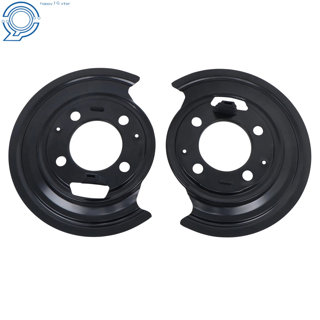 Set of 2 Rear Brake Backing Plates for Ram Truck 2500 3500 (2009–2010)