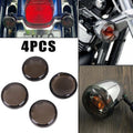 Smoked Turn Signal Light Cover Lens for Harley Electra Road King