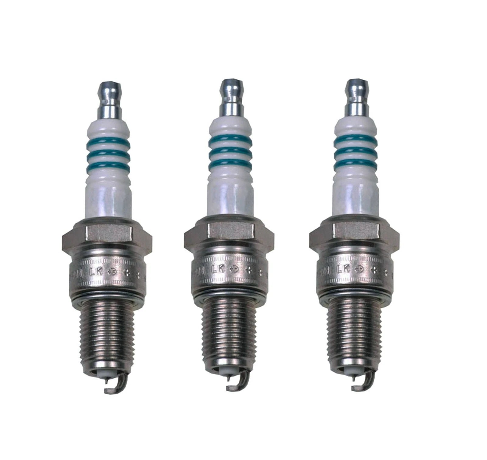 Set of 3 Denso Iridium Power Spark Plugs Gap 0.044 for Geo Daihatsu Chevy (1.0L L3)