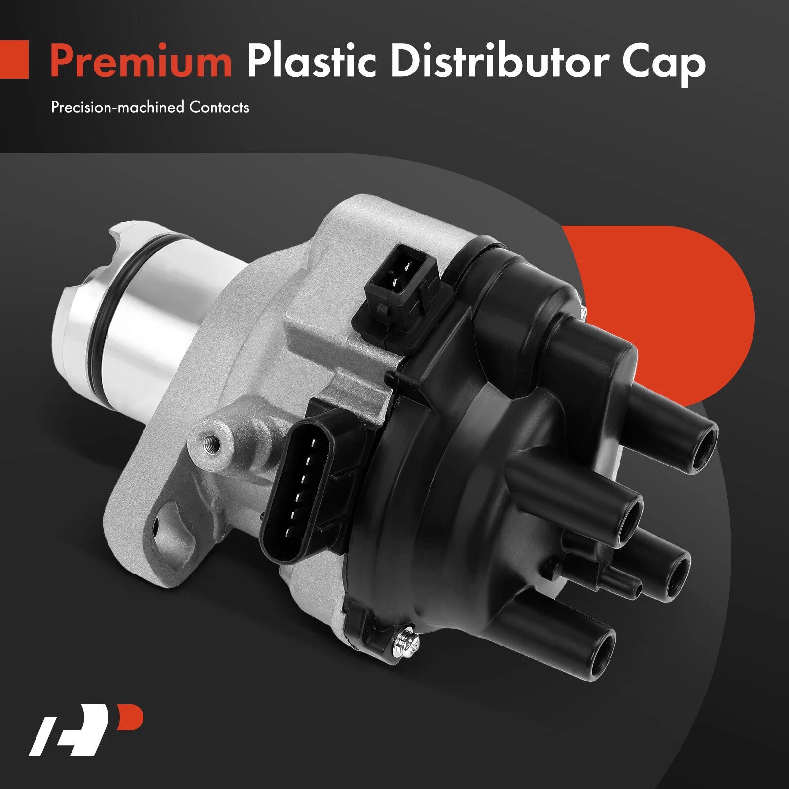Ignition Distributor with Cap & Rotor for Dodge Colt (1989-1994)