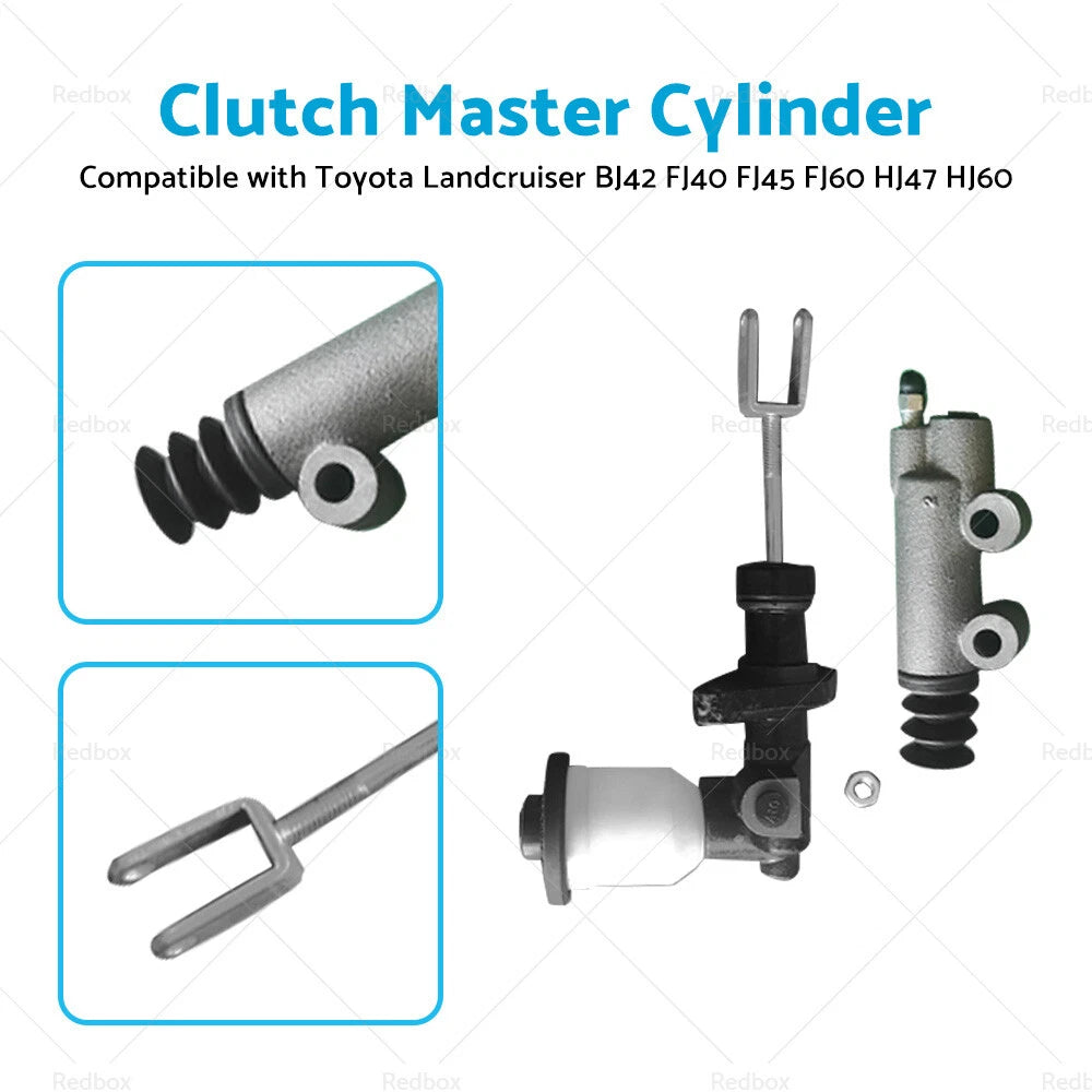 Clutch Master Cylinder for Toyota LandCruiser FJ40 FJ45 FJ60 HJ47 HJ60 (1970–1989)