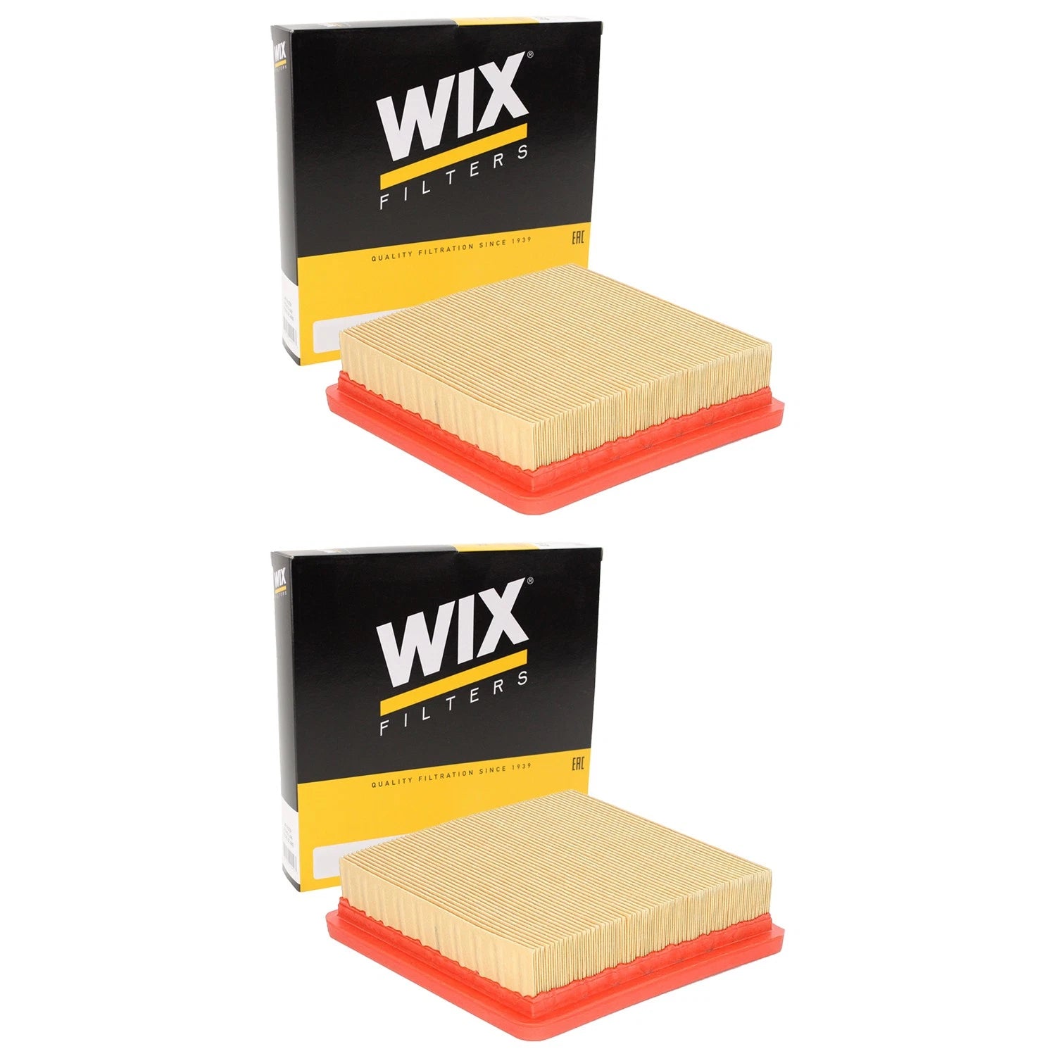 Set of 2 Wix Engine Air Filters for Chevrolet Camaro (1982–1992)