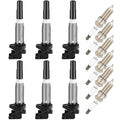 Set of 6 Ignition Coil Spark Plugs for BMW 3.0L L6 Models