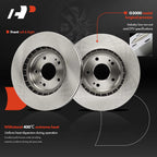 Front Disc Brake Rotors for Hyundai Elantra (2017–2020) Sonata Kia Forte