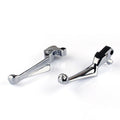 Brake Clutch Levers for Harley Dyna Road King FLHR Softail Springer (Chrome)