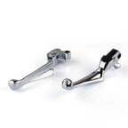 Brake Clutch Levers for Harley Dyna Road King FLHR Softail Springer (Chrome)