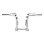 Chrome 14" Rise 2" Ape Hanger Handlebar for Harley Touring Road King (1990–2023)