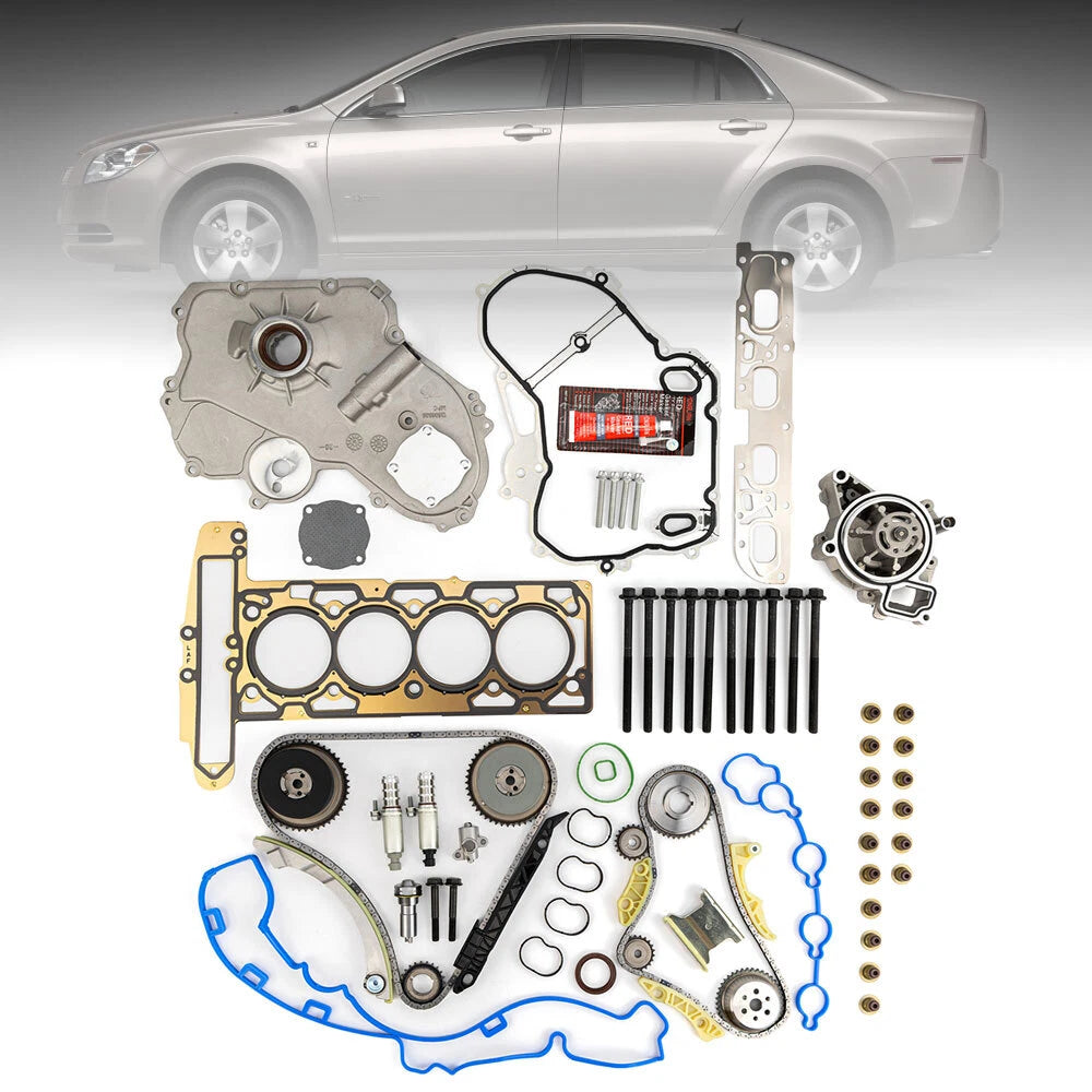 Timing Chain Kit with Oil Pump & Water Pump for Repl# 12621505 12655420 12630084