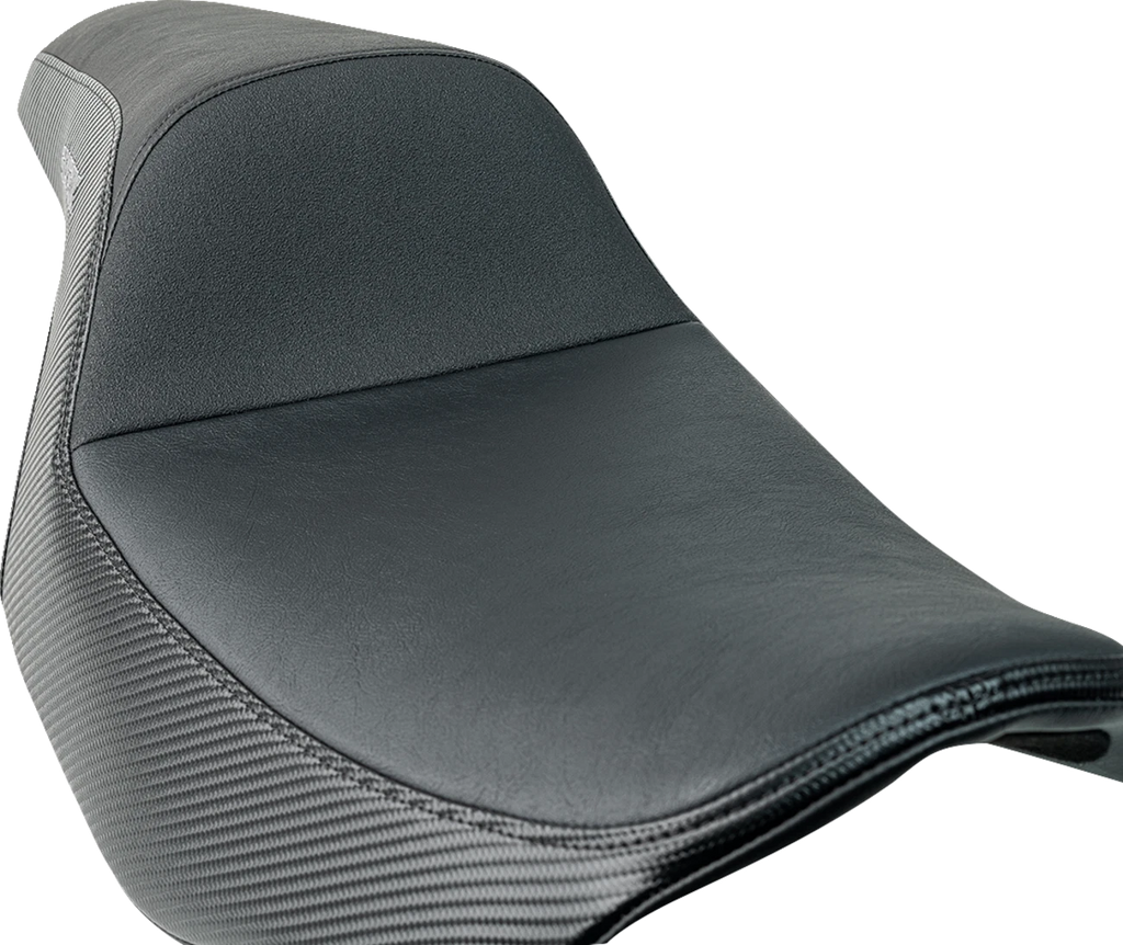 Drifter Tour Seat for FL (2023–2024) - Vinyl, Slipstop, Gray Logo
