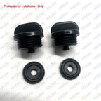 2Pcs Water Flush Plug with Gasket for Suzuki 150HP-300HP (17913-93J00, 17914-93J00)