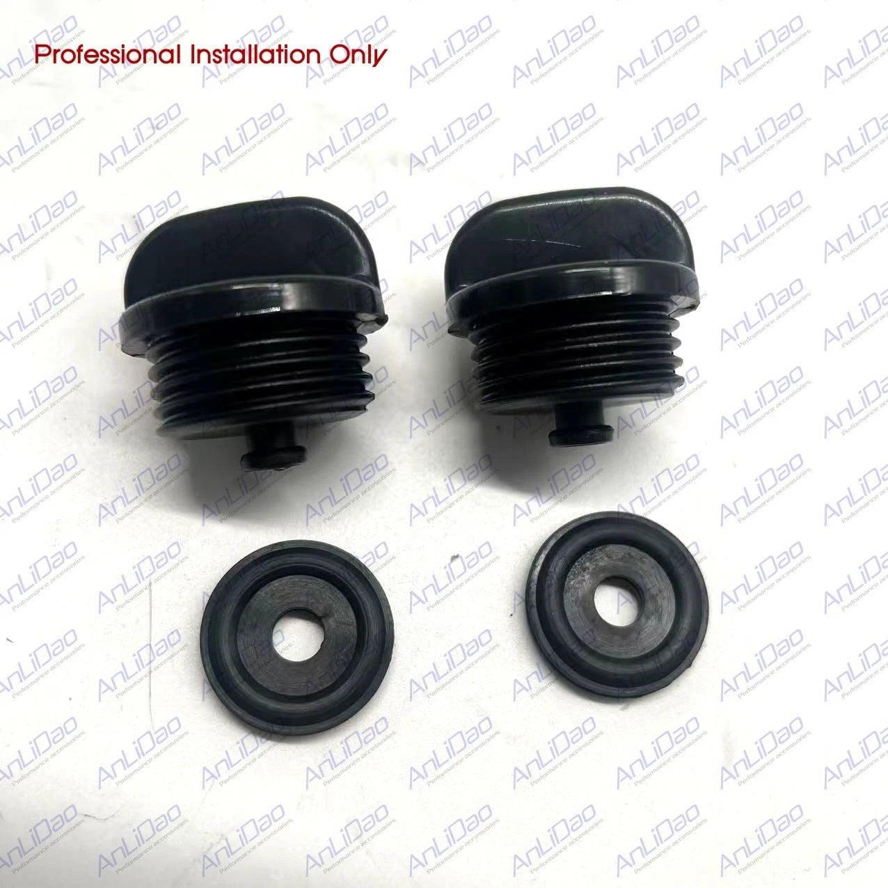 2Pcs Water Flush Plug with Gasket for Suzuki 150HP-300HP (17913-93J00, 17914-93J00)