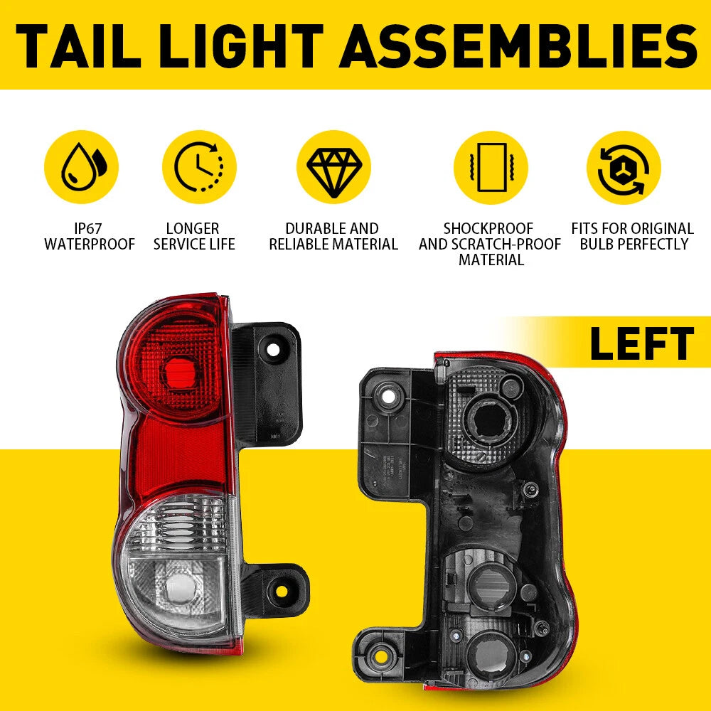 Tail Light Assembly for Nissan NV200 (2013-2023) Halogen Left Side